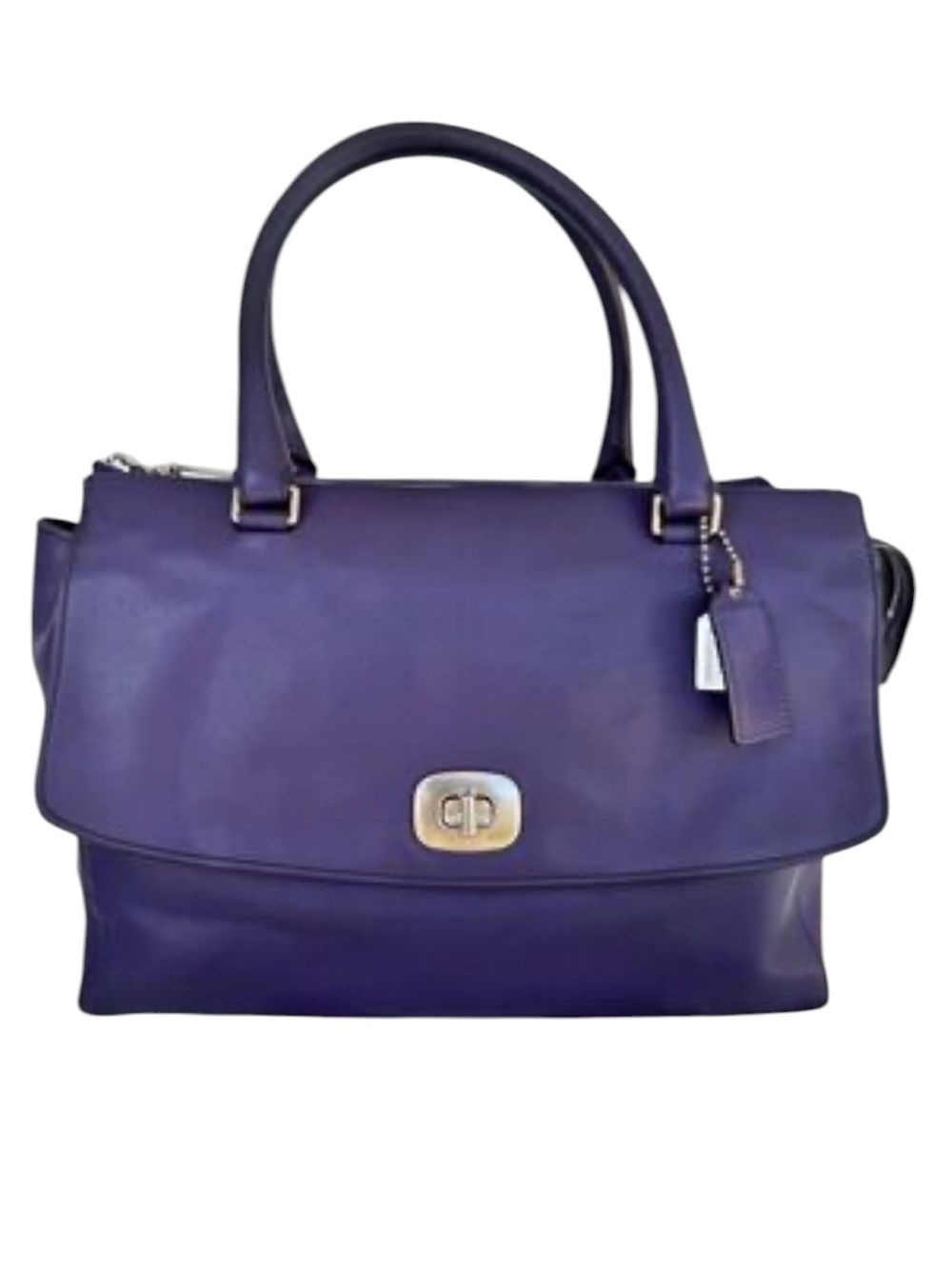 COACH LEGACY LEATHER LARGE
PINNACLE HARPER TRIPLE ZIP SATCHEL
PURPLE #23563